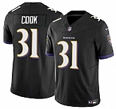 Men & Women & Youth Baltimore Ravens #31 Dalvin Cook Black 2024 F.U.S.E. Vapor Limited Football Stitched Jersey,baseball caps,new era cap wholesale,wholesale hats